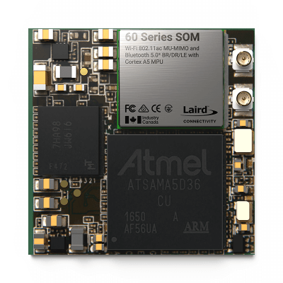 60 Series SOM with WiFi 802.11ac and Bluetooth 5.1
