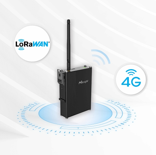 UC300 LoRaWAN®/4G Multiple Communication Interfaces/Linkage Contro/Alarm Triggering