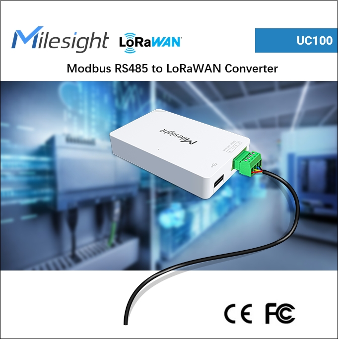 UC100 Modbus RS485 to LoRaWAN Converter