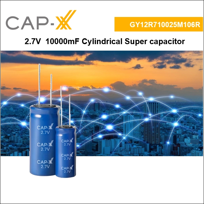 GY12R710030S106R 2.7V 10F