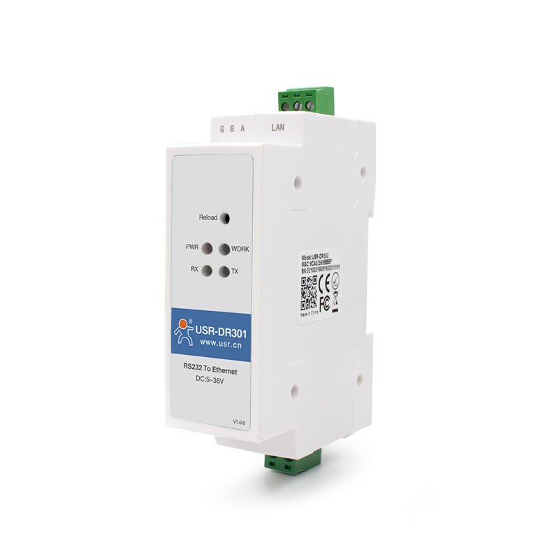 USR-ISG gigabit industrial switch 8 ports