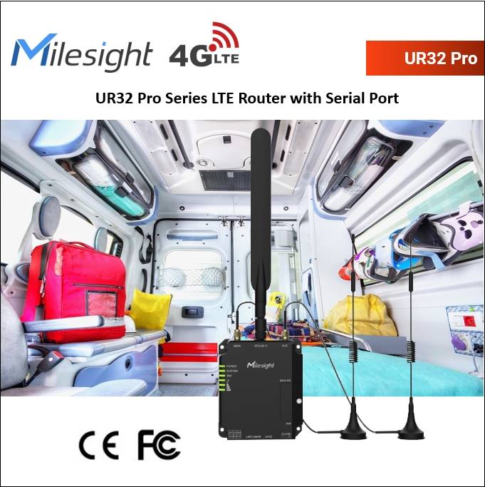 UR32 Lite Series LTE Router with Serial Port