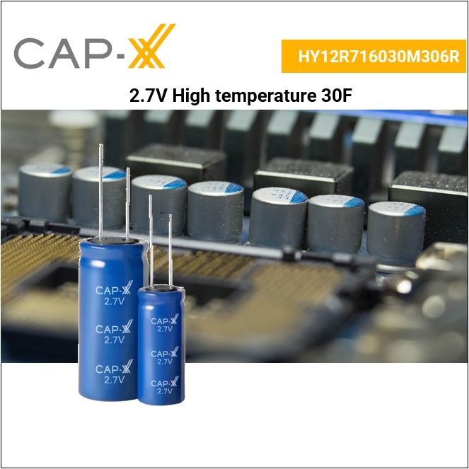 HY12R716030M306R 2.7V 30F