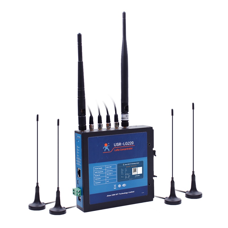 Industrial LoRa Gateway supports WIFI/4G