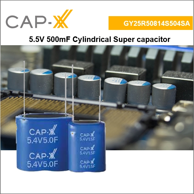 GY25R50814S504R0 5.5V 500mF